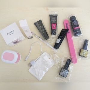 Poly gel 3 gel nail set